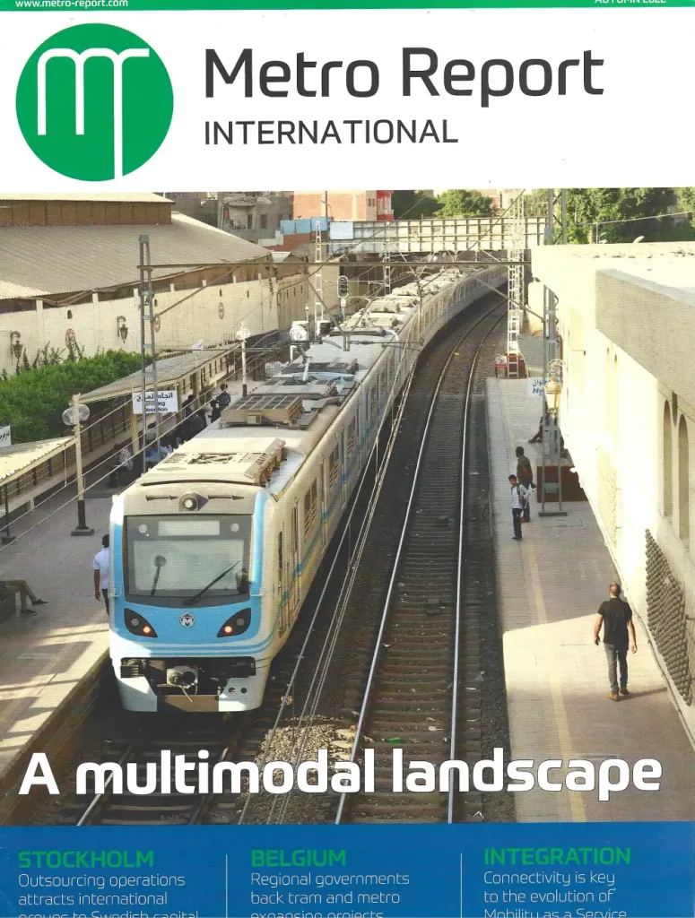 Metro Report International Railway Gazette Cover